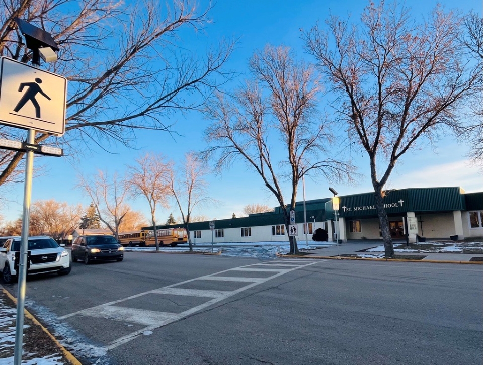 Flashing into safety Weyburn's initiative for school crosswalks